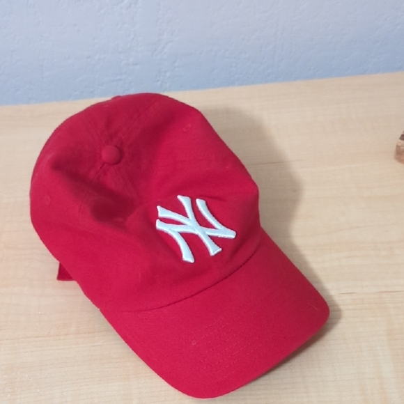 Red Baseball Cap - Picture 3 of 3